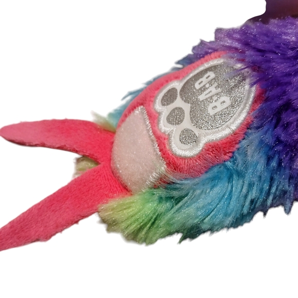 BUILD-A-BEAR RAINBOW SLOTH PLUSH W/HOUSTON ASTROS BASEBALL UNIFORM 18" BABW - Picture 7 of 15